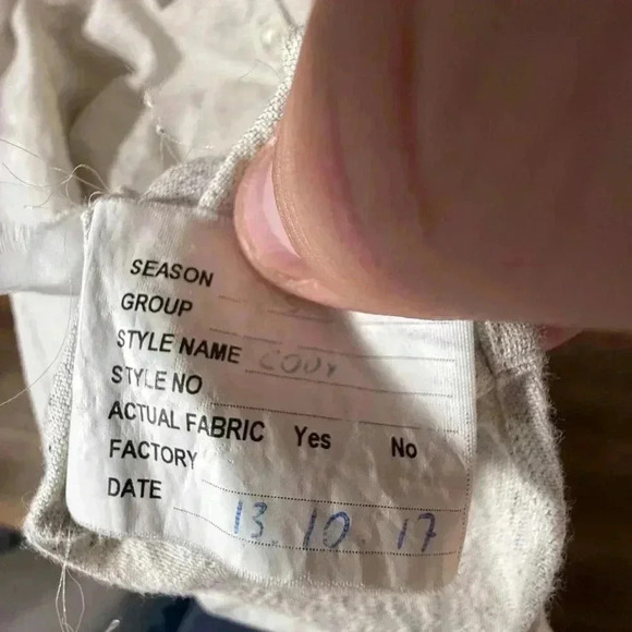 Reiss Sample Long Sleeve Button Up Small - Picture 4 of 6